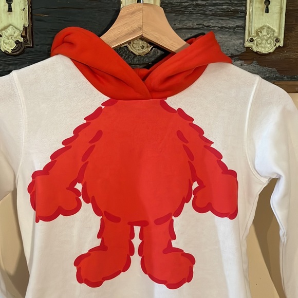 Universal Studios Japan Sesame Street Elmo Hoodie Sweater - Picture 6 of 14